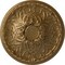Ekena Millwork Tristan Ceiling Medallion (Fits Canopies up to 6 1/4"), Hand-Painted Pale Gold, 32 3/8"OD x 3 1/2"P CM32TNPAS - alternate 1